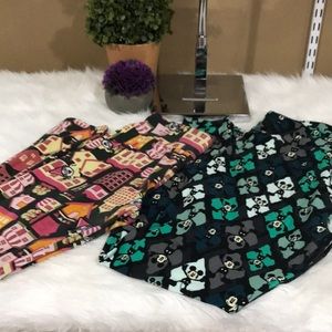 2 Pr LuLaRoe Pants
